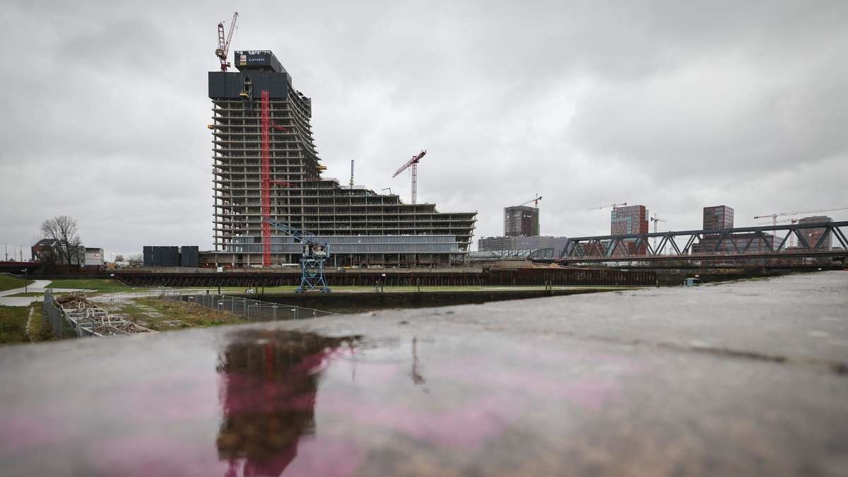 Mega-Bau „Elbtower“ in Hamburg senkt sich gefährlich ab – Alarmwerte überschritten