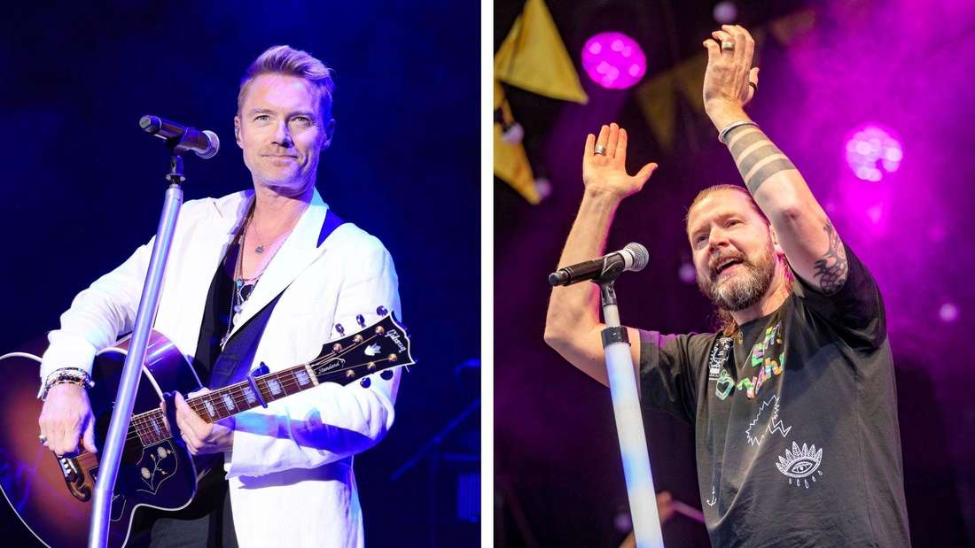 Ronan Keating und Rea Garvey kommen 2025 nach Gießen.