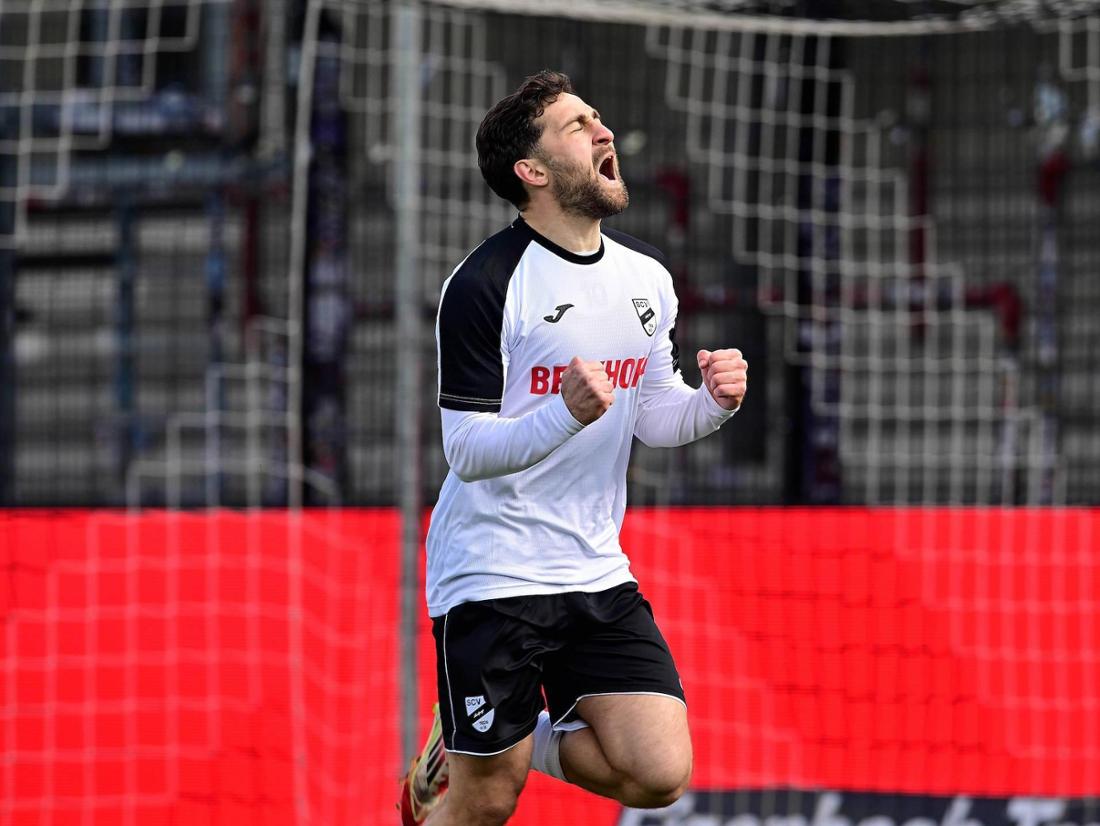 Berkan Taz überzeugt im Trikot des SC Verl. 