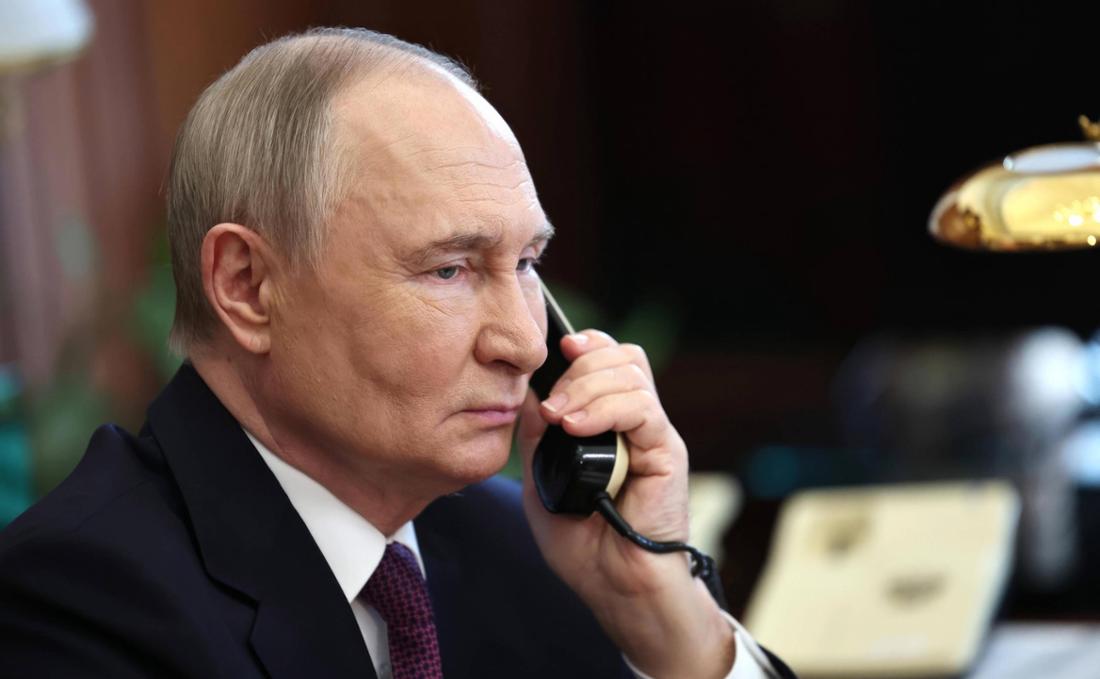 Wladimir Putin in Moskau.
