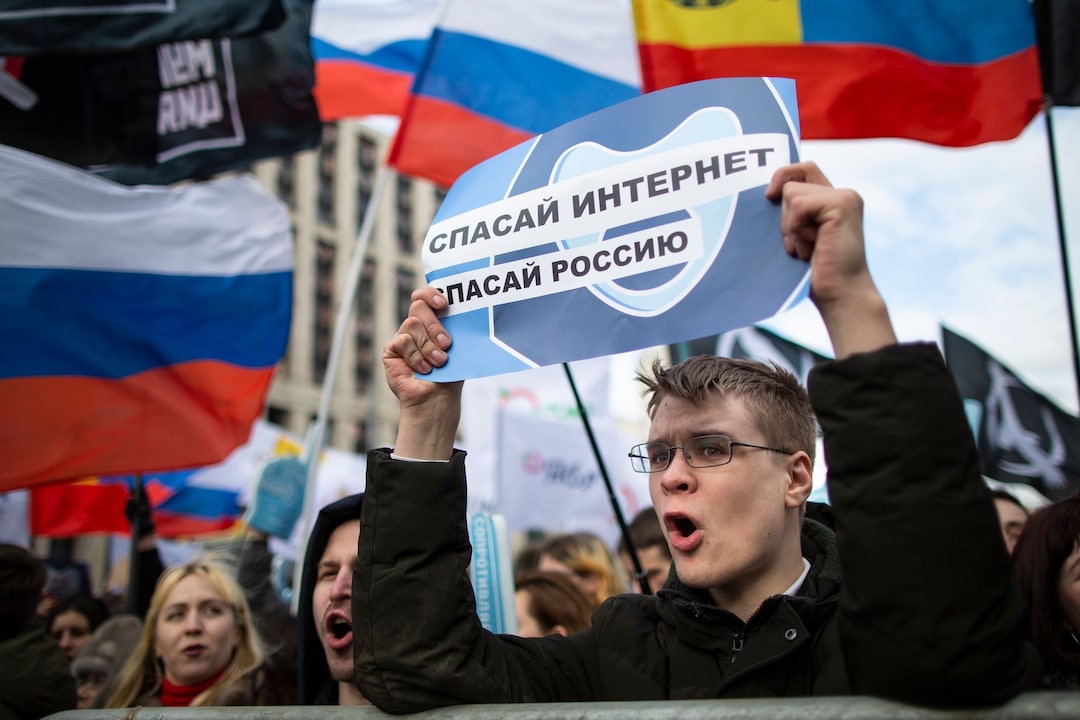 Schon 2019 hat Russland die Voraussetzungen für das Abkapseln Russlands vom Internet geschaffen. Damals gab es Proteste für ein freies Internet in Russland. (Archivbild)