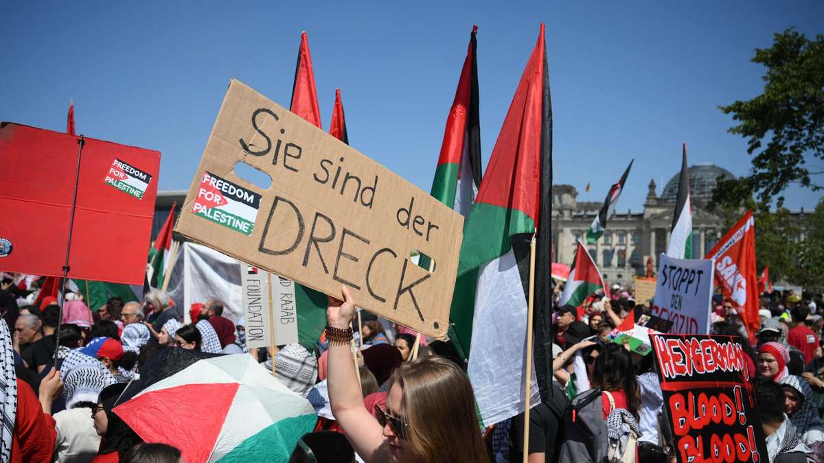Bündnis plant Palästina-Großdemo in Frankfurt – CDU fordert Verbot