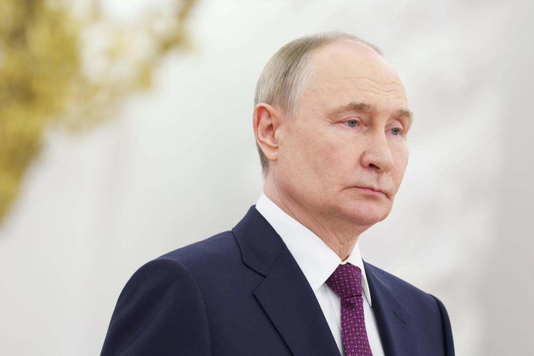 Wladimir Putin in Moskau.