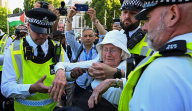 Gaza-Protest in Großbritannien: Massenfestnahmen in London