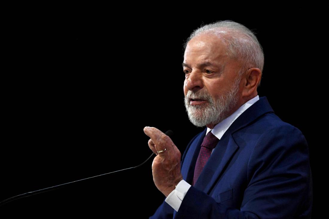Zu sehen ist der brasilianische Präsident Luiz Inacio Lula da Silva. Er bezeichnete Trump mit Blick auf dessen US-Zoll-Politik als „autoritär“ und wirft ihm vor, „Probleme in einer Beziehung zu schaffen, wo keine existieren.“