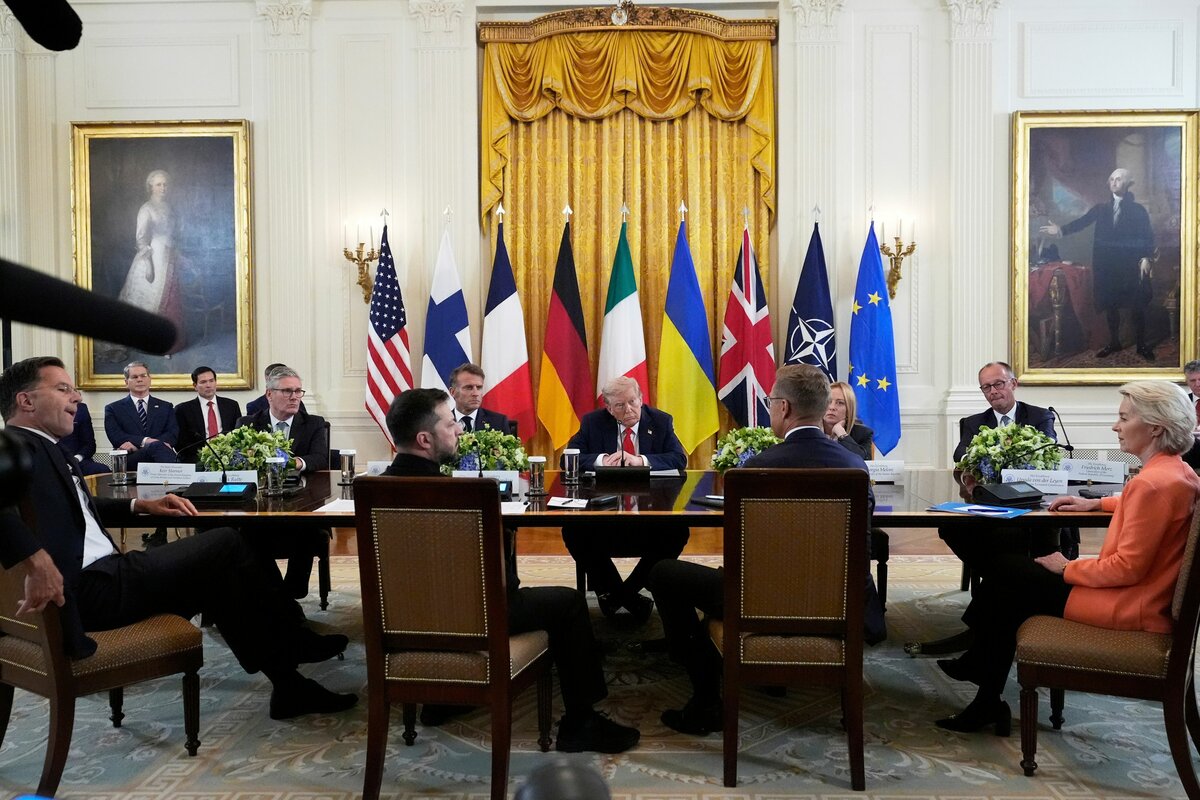 Ukraine-Gipfel in Washington: Trump will Treffen zwischen Selenskyj und Putin vorbereiten