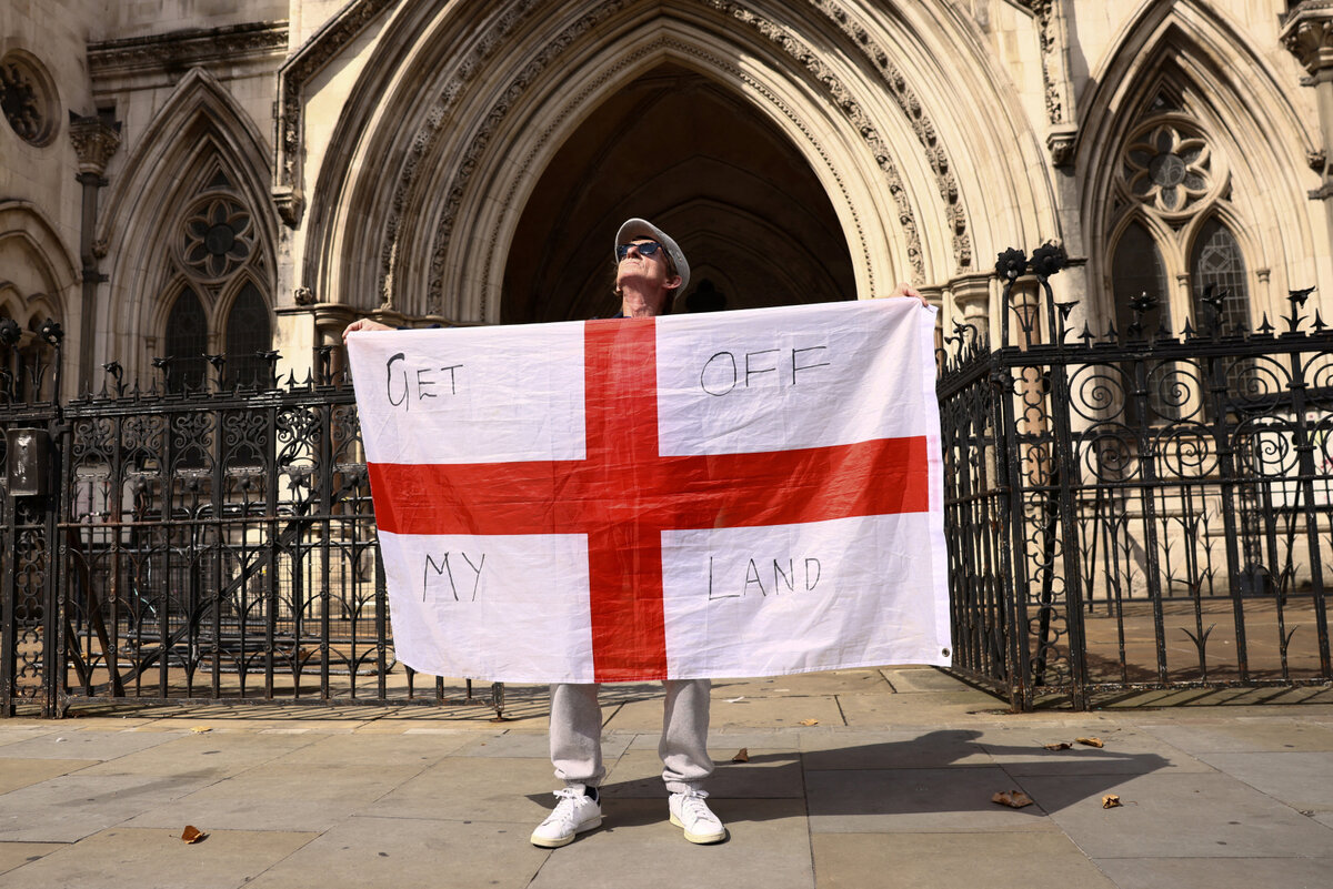 Asylbewerber in Großbritannien: Sie dürfen vorerst bleiben