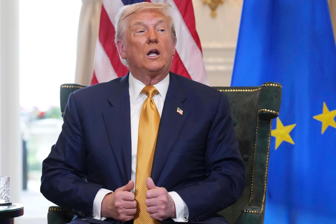 
US-Präsident Trump trifft von der Leyen in Schottland