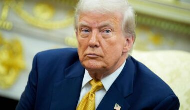 US-Präsident rutscht bei zentraler Gruppe ab