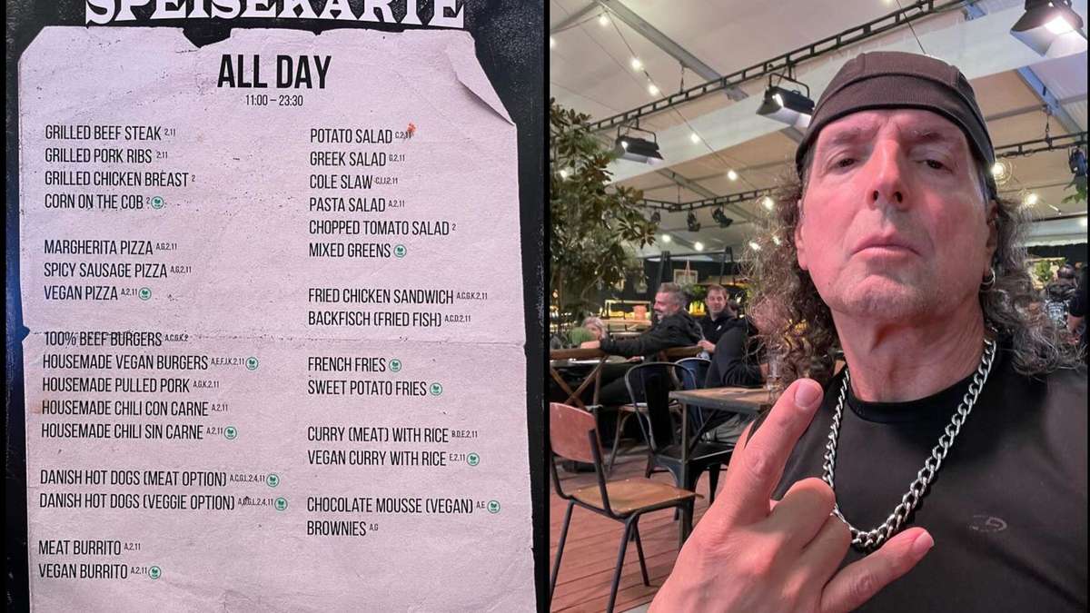 Musiker sieht Wacken-Speisekarte als Zeichen für großen Wandel