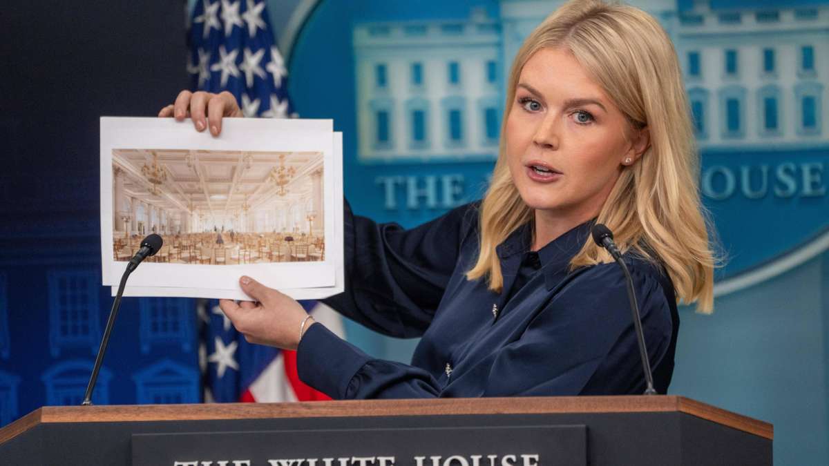Kaliforniens Gouverneur verspottet Trump wegen neuem Ballsaal