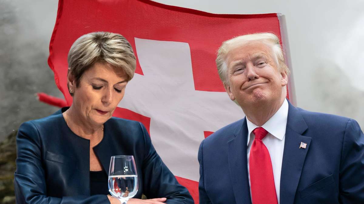 Trump-Zölle treffen Schweiz: Bundespräsidentin offenbar Schuld