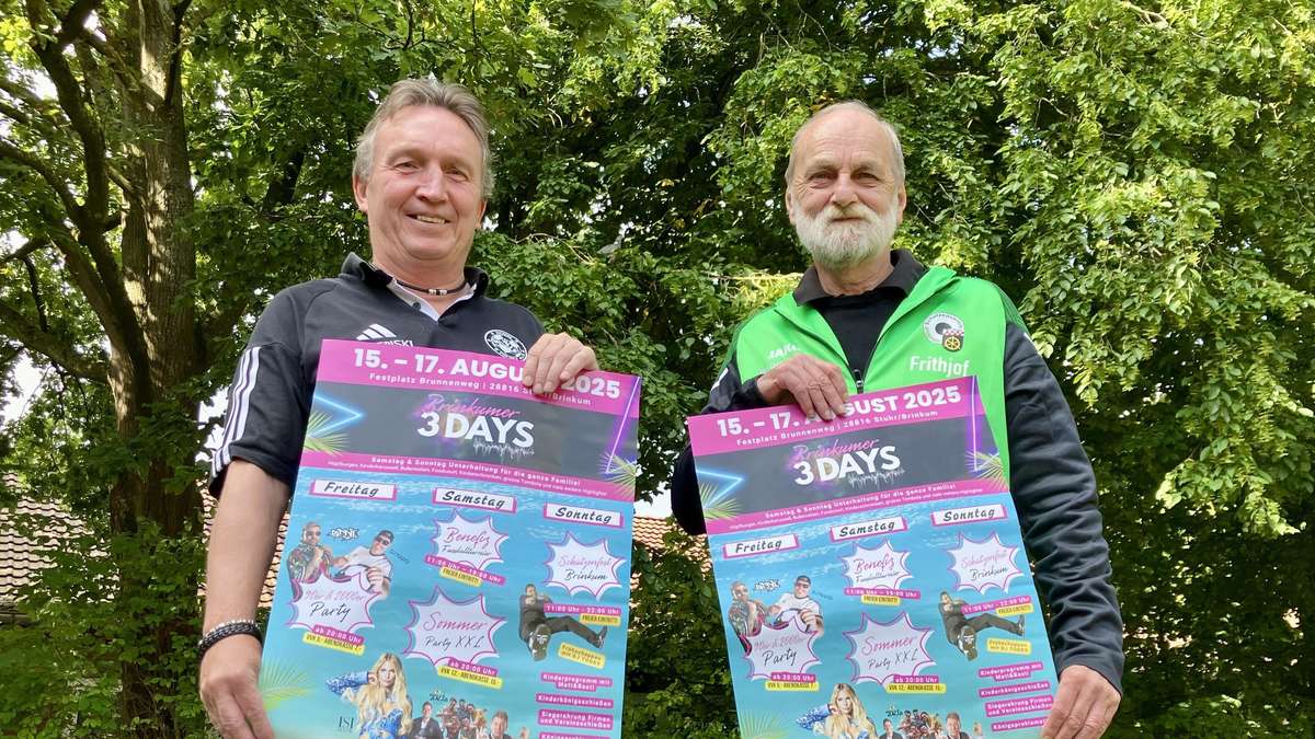 Benefiz-Event „Brinkumer 3Days“ steigt auf neuem Festplatz