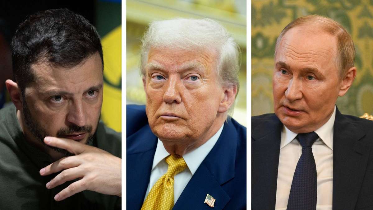 Vor Ukraine-Treffen von Trump und Putin: Selenskyj warnt vor „Täuschungsversuch“
