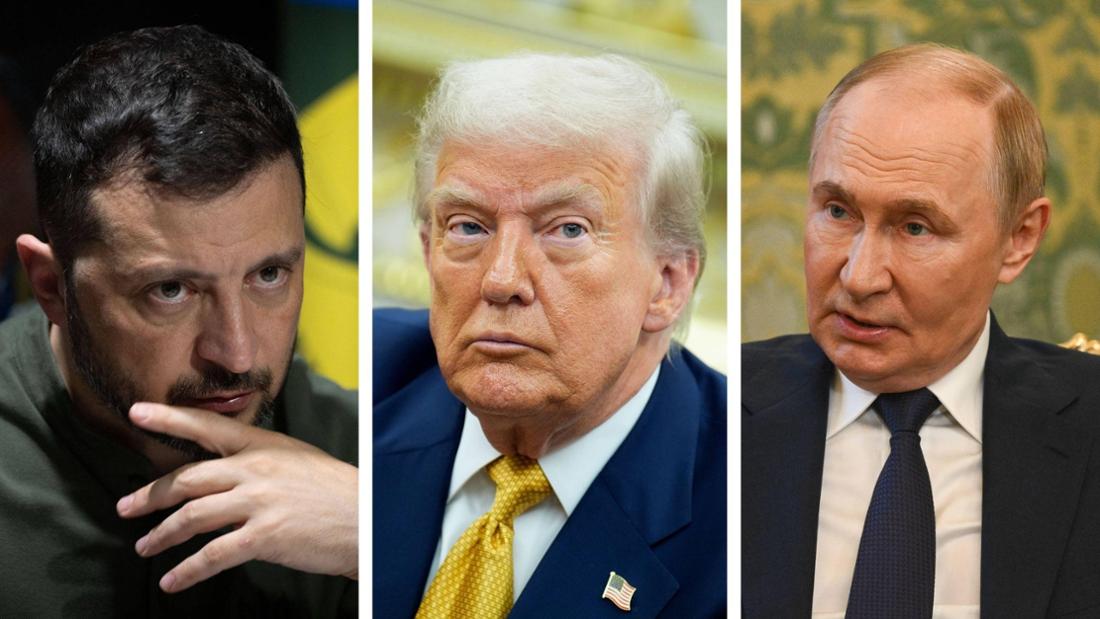 Ukraine-Verhandlungen: Trump will Putin treffen – und Dreier-Gespräche mit Selenskyj. 
