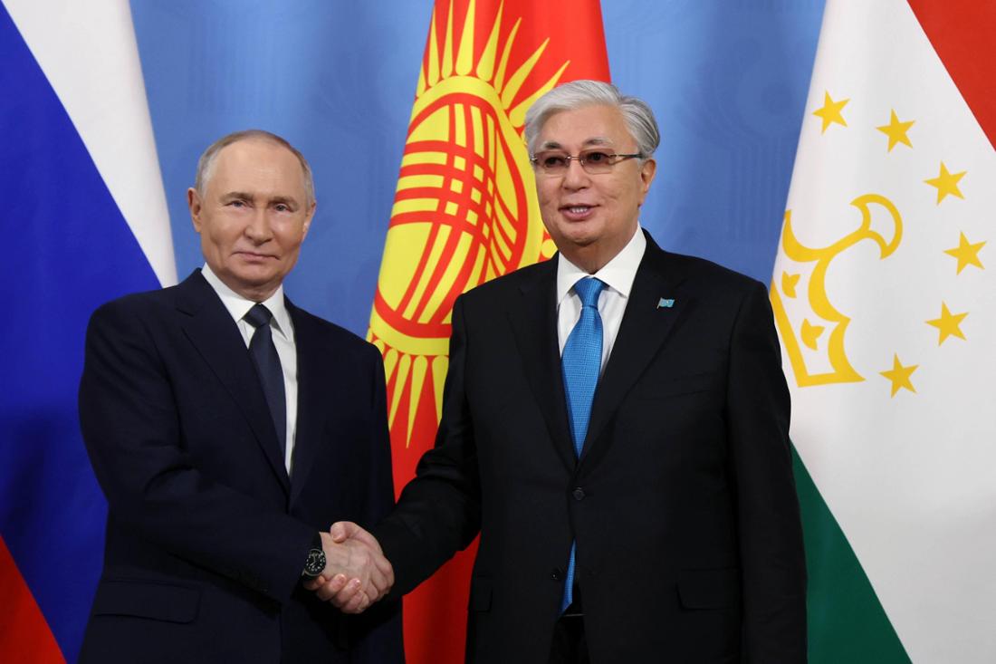 Präsident Kassym-Schomart Tokajew unterhält zu Präsident Wladimir Putin eine gute Beziehung