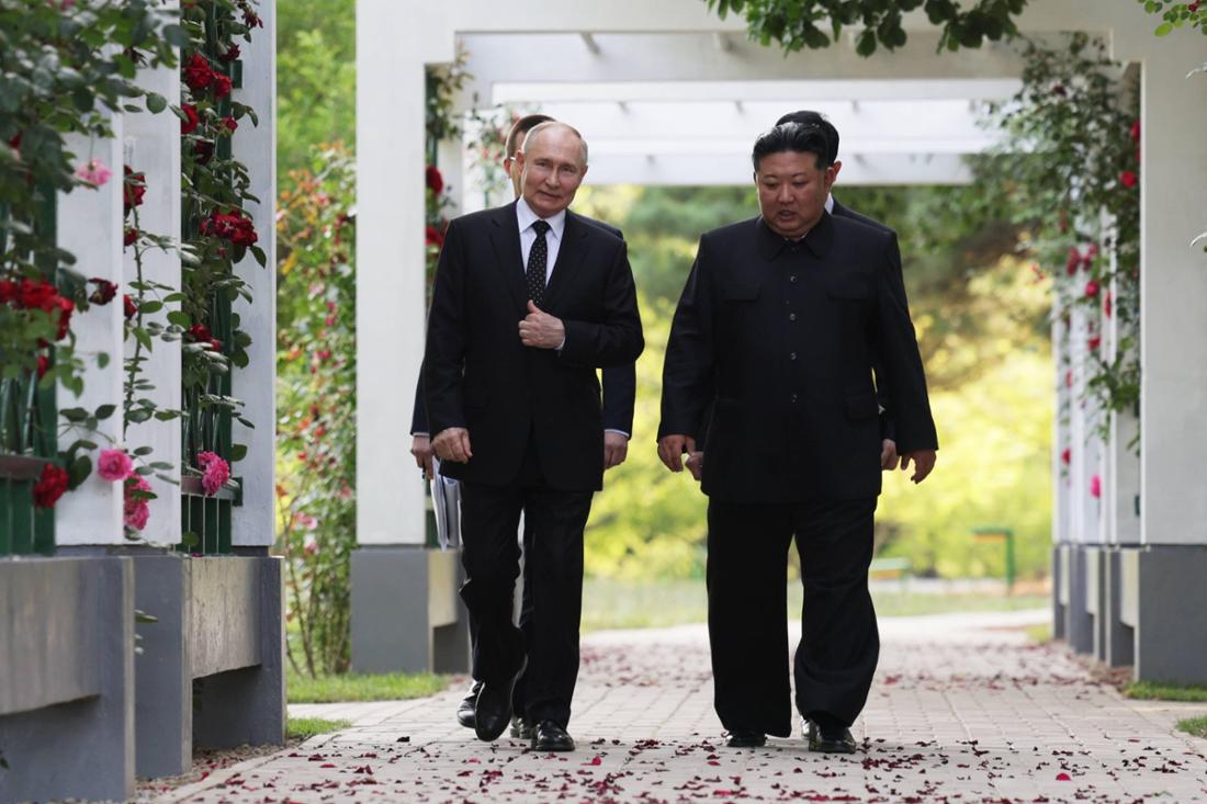 Kim Jong-un und Wladimir Putin
