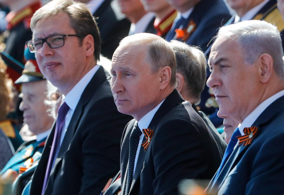Aleksandar Vucic Putin Netanjahu