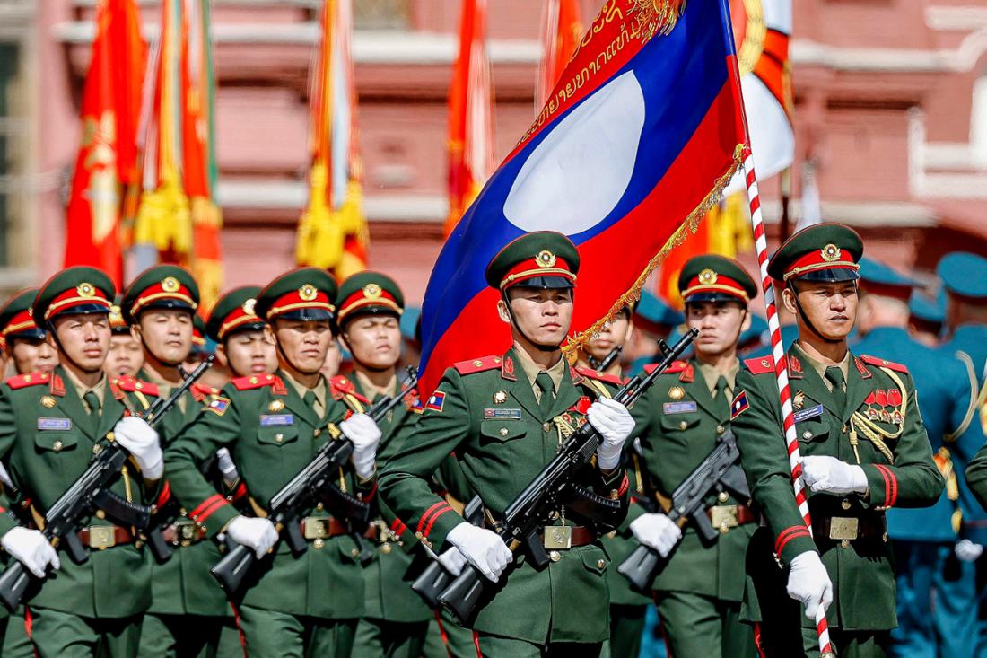 Laos-einheit in Moskau