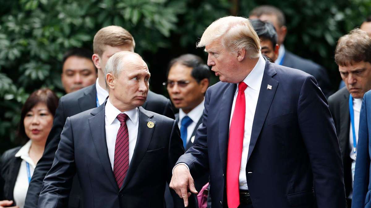 Trump und Putin treffen sich am Freitag