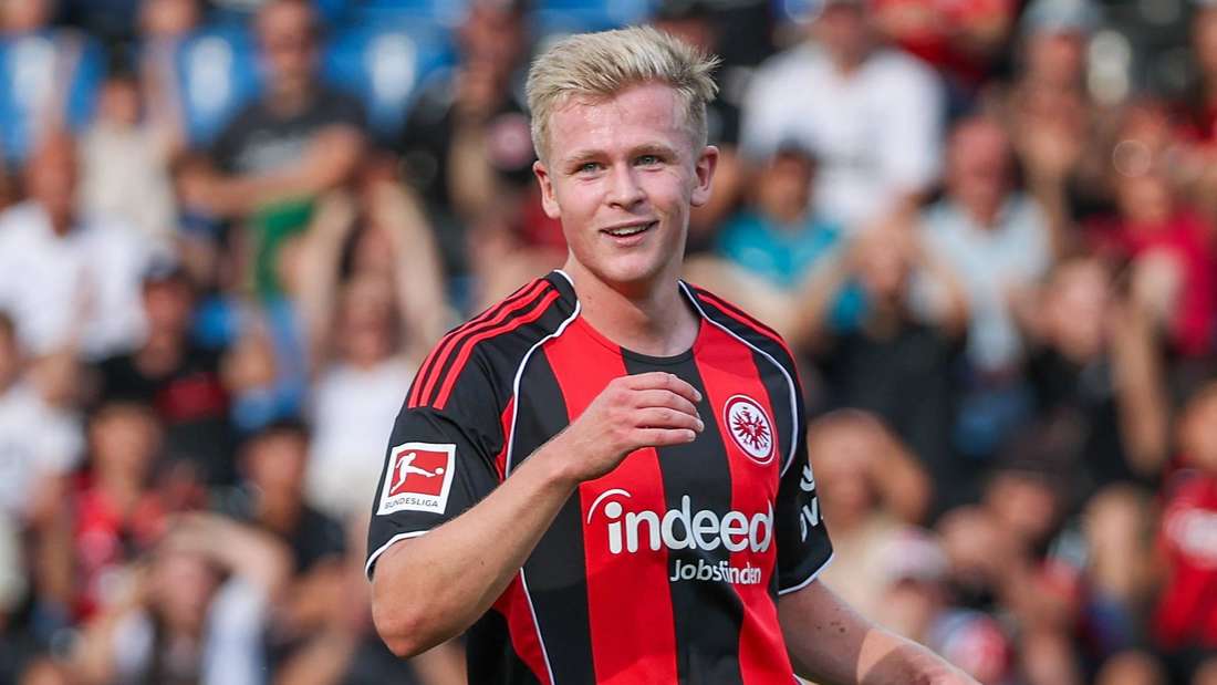 Jonathan Burkardt ist im Sommer vom FSV Mainz 05 zu Eintracht Frankfurt gewechselt. 