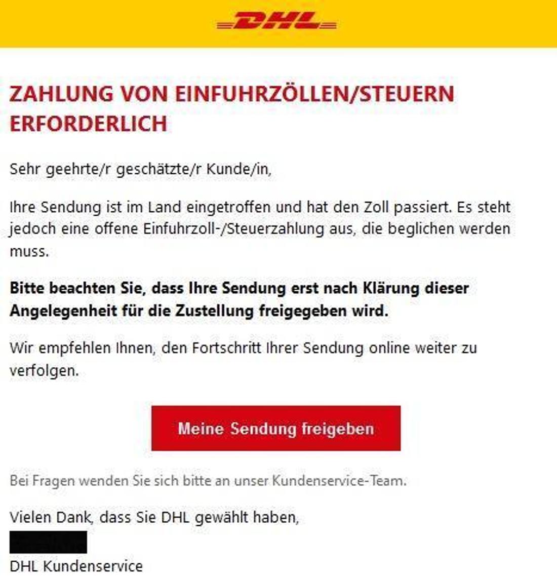 Die Verbraucherzentrale warnt vor DHL-Betrug im August 2025.