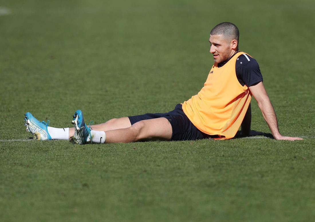 Shon Weissman im Training beim Wolfsberger AC.