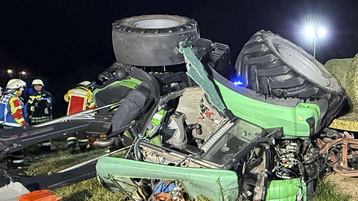 Schwerer Unfall nahe Freising: Betrunkener rast in Traktor