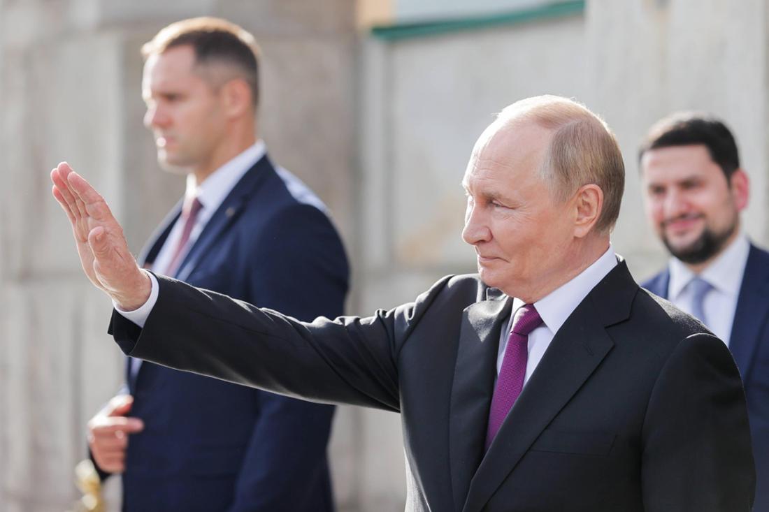 Wladimir Putin in Moskau.
