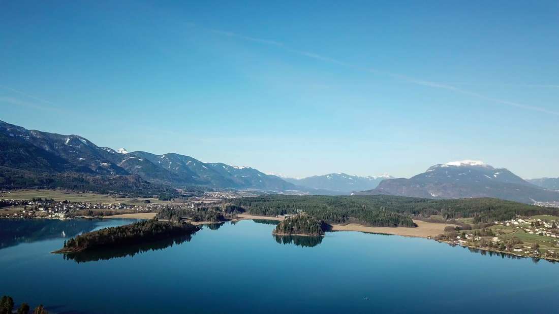 Malerisch: der Faaker See auf einem Archivfoto.