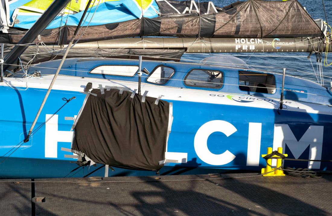 The Ocean Race Europe - Kiel  205 - Start zum Leg 1 - Kollision