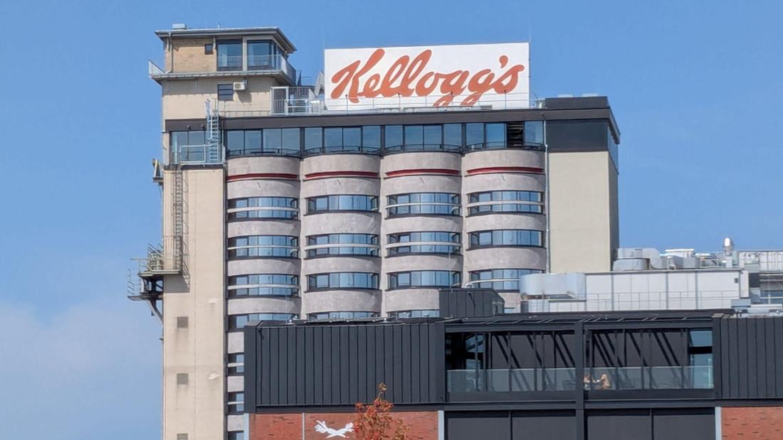 Das Kellogg-Getreidesilo und Hotel