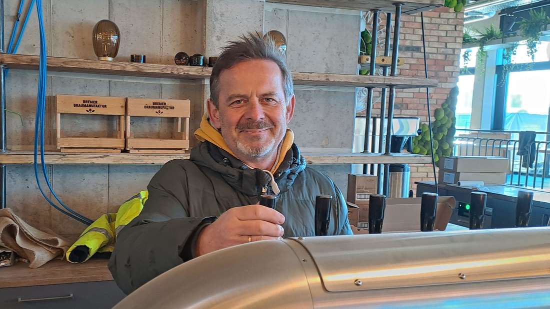 hopfenfänger markus freybler am zapfhahn