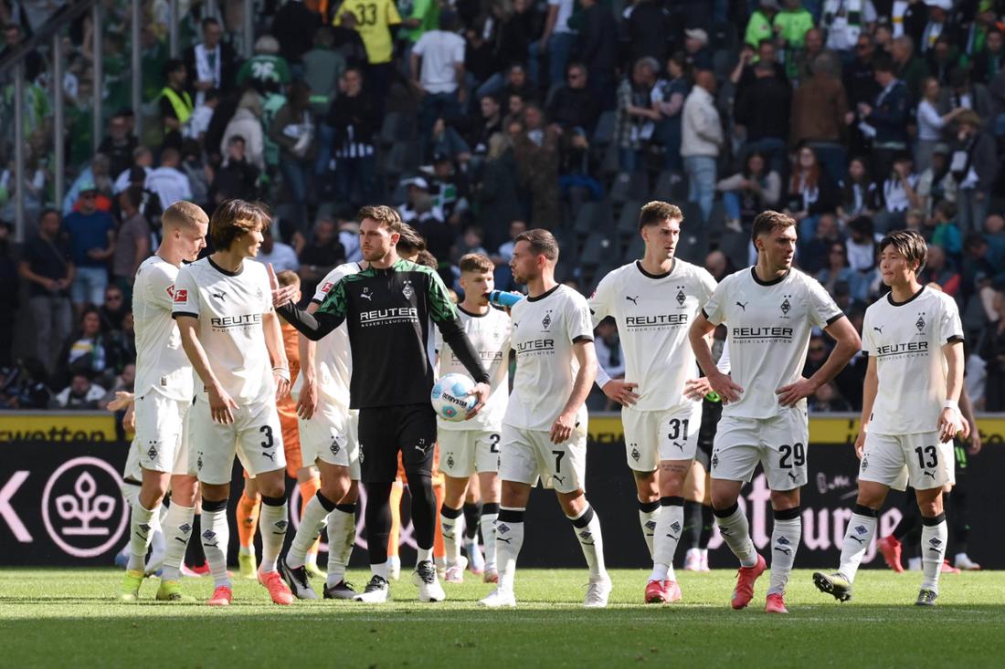 Bei Borussia Mönchengladbach ging es zum Ende der vergangenen Saison rapide bergab.