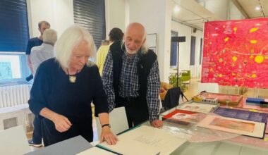 Künstlerin Barbara Beisinghoff feiert 80. Geburtstag im Klingspormuseum in Offenbach