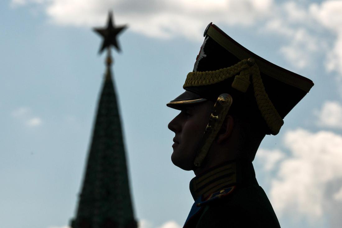 Russischer Soldat in Moskau. (Archivbild)