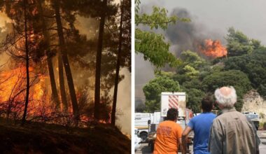 Waldbrände in Griechenland „außer Kontrolle“ – Tote in Spanien