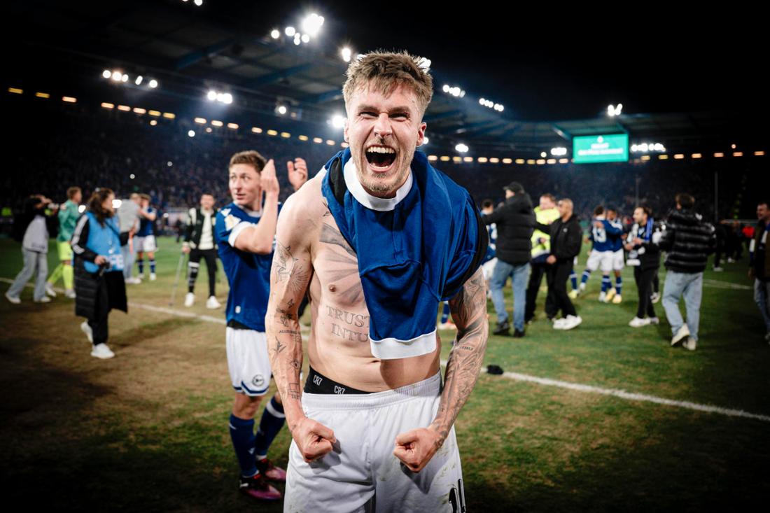 Arminia Bielefeld vs. Bayer 04 Leverkusen, DFB-Pokal, Halbfinale, 01.04.2025


