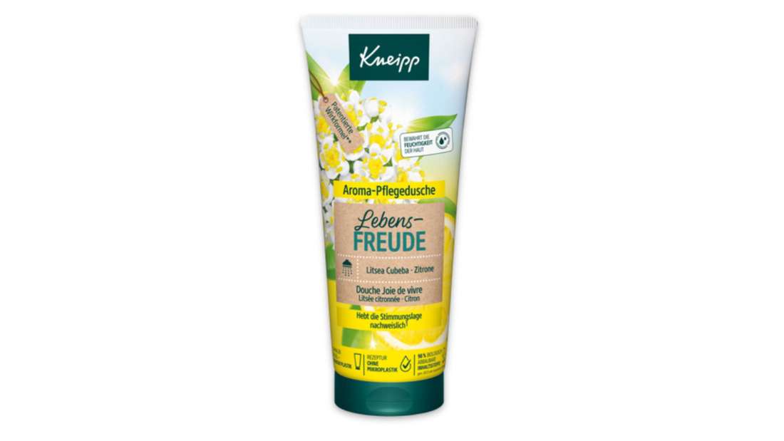 Die Aroma-Pflegedusche Lebensfreude von Kneipp