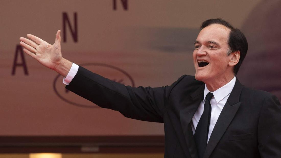 Quentin Tarantino auf dem roten Teppich in Cannes auf dem Filmfestival 2025