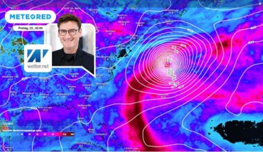 Hurrikan Erin dreht vor der US-Ostküste ab und steuert Europa an – es droht Wetter mit Hitze und Regenmassen