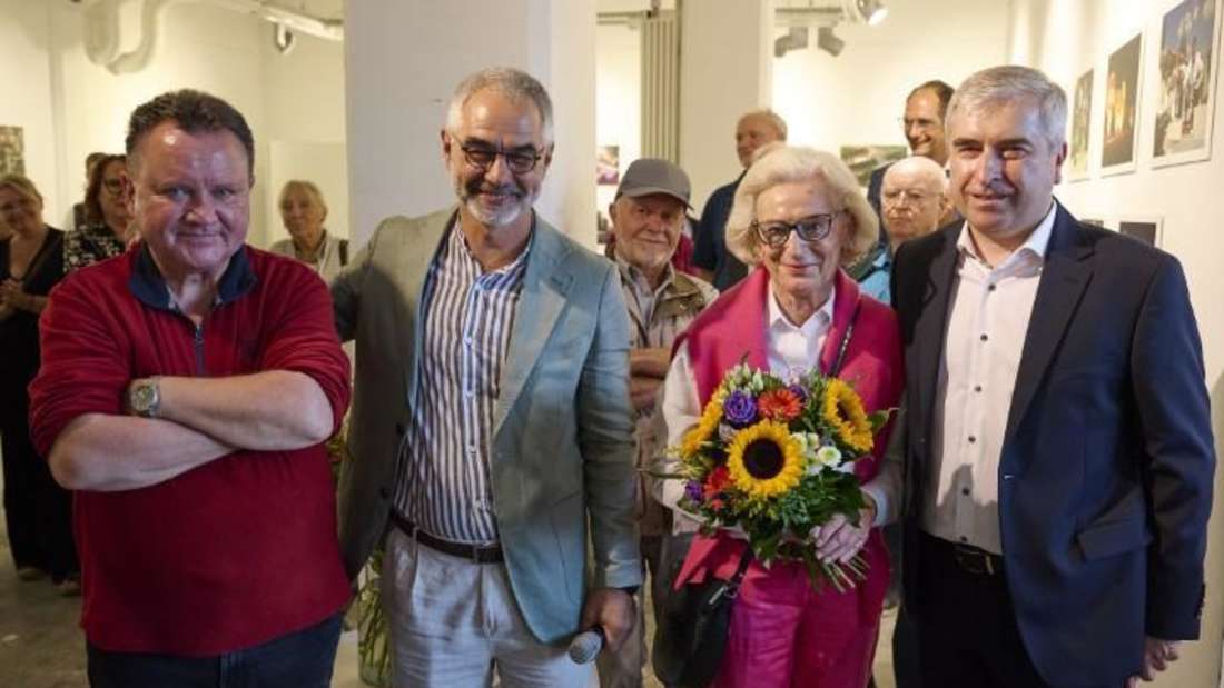 Ausstellungseröffnung Stadt-Zeit-Geschichten im hkb Atelier am Maxipark