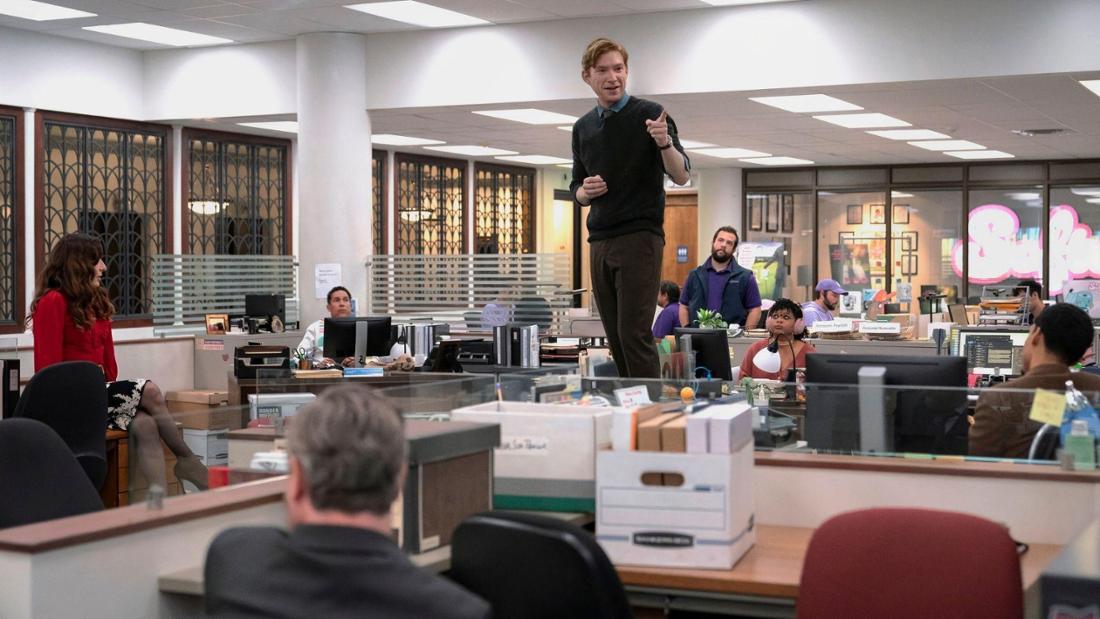 Szenenfoto aus der US-Serie „The Office“: Spin-off „The Paper“ in Deutschland bei Sky