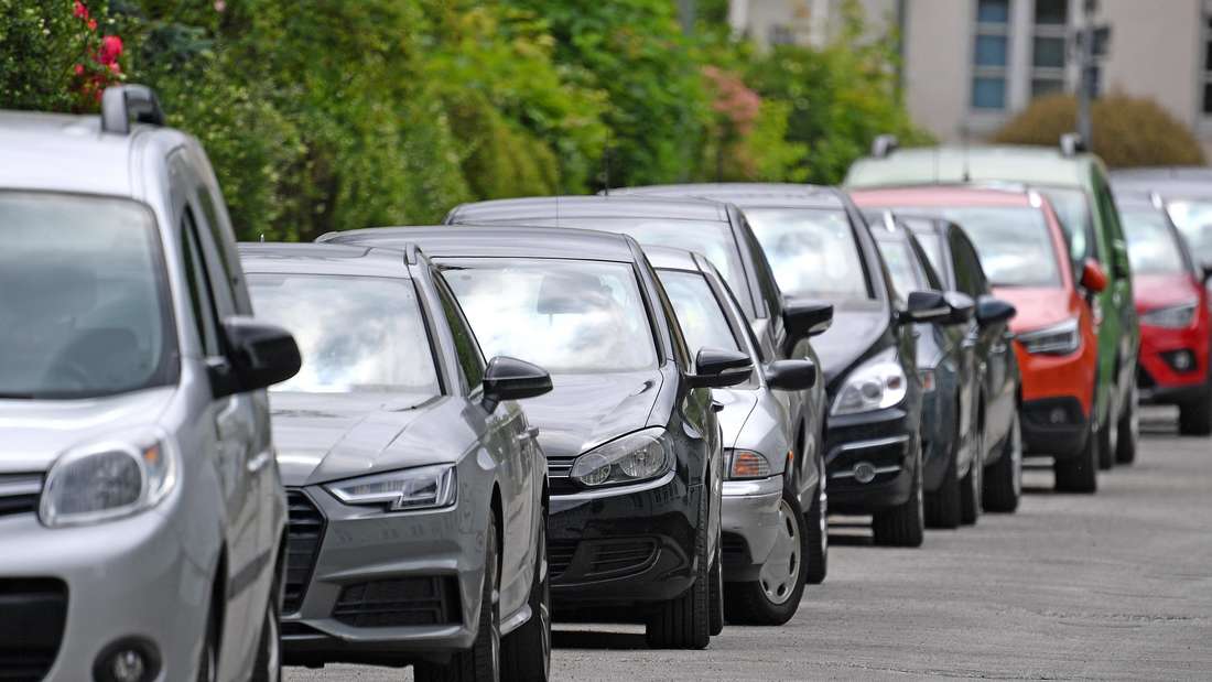 Geparkte Autos in München