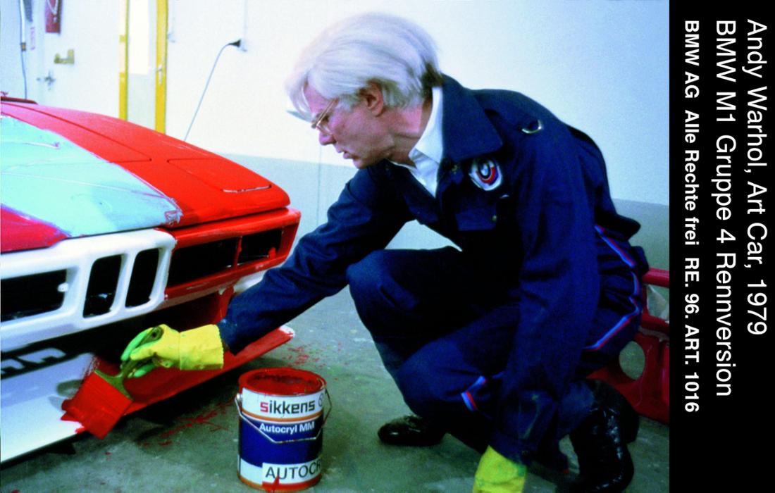In nur 28 Minuten bemalte Andy Warhol 1979 sein Art Car.