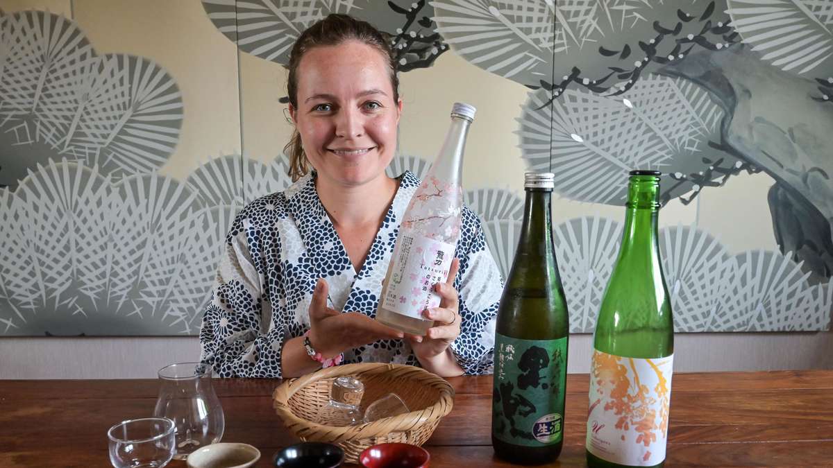 Reiswein statt Ebbelwoi: Wahl-Frankfurterin ist Sake-Sommelière