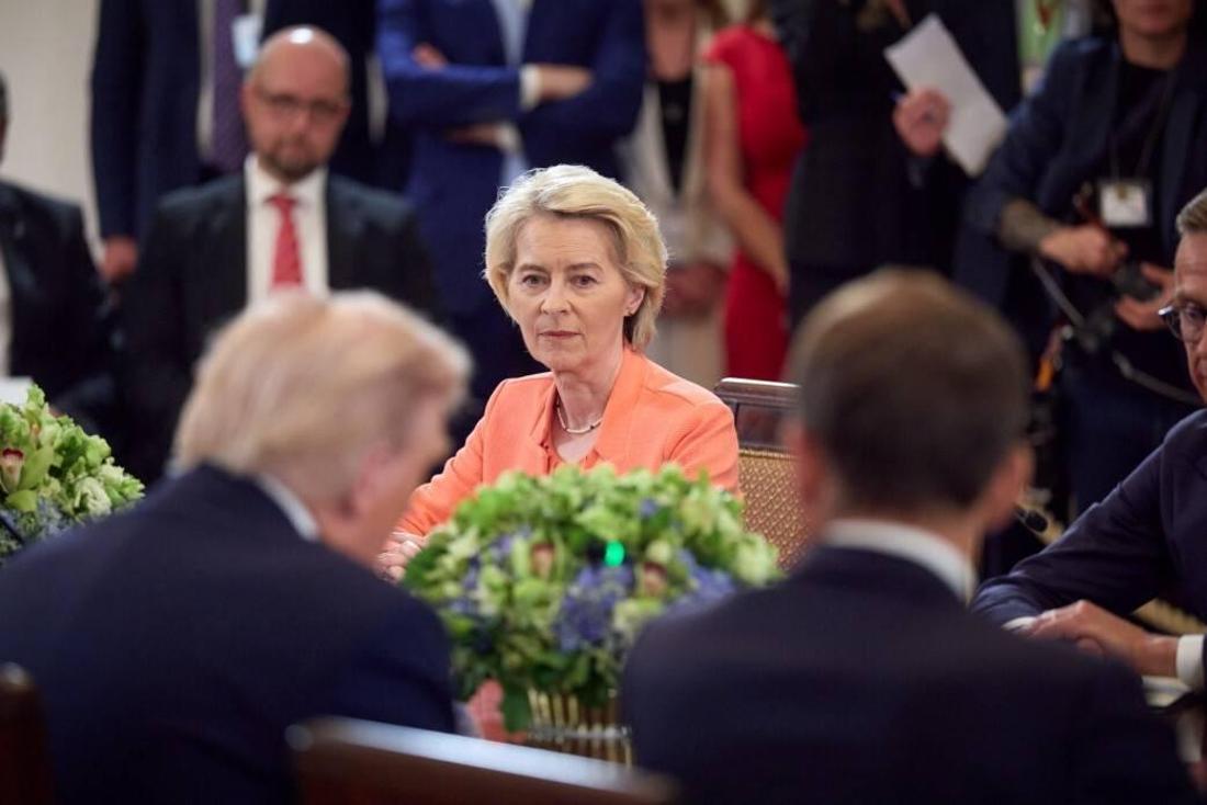 Ursula von der Leyen in Washington.