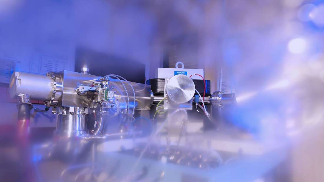 Ein Massenspektrometer im Physikalisch-Technische Bundesanstalt inBraunschweig.