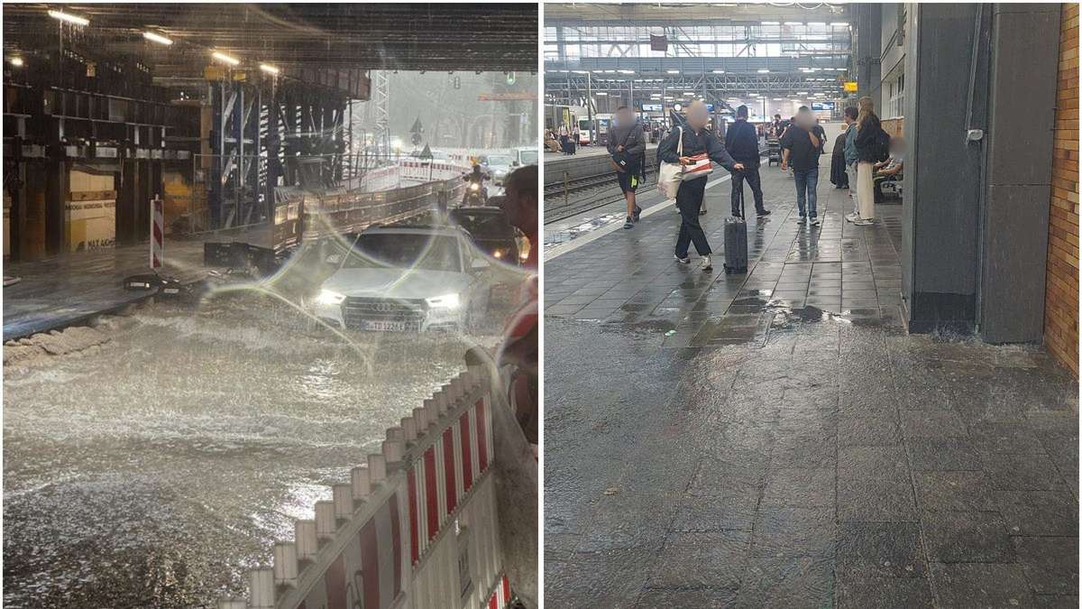Warnung vor Unwettern, Starkregen und Hagel