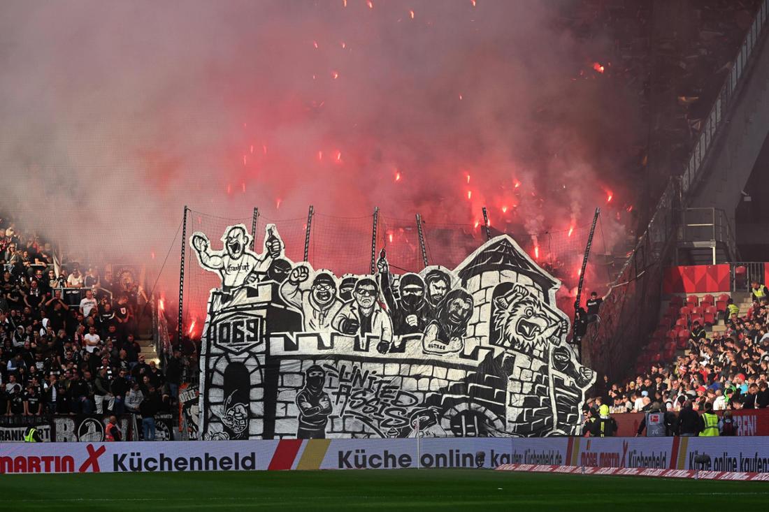 Fussball 1.Bundesliga, FSV Mainz 05 - Eintracht Frankfurt